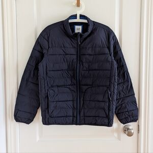 Men's GAP Navy Puffer Jacket (Size S)